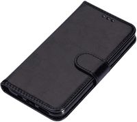 iPhone 13 Pro hoesje - Bookcase - Pasjeshouder - Portemonnee - Koord - Kunstleer - Zwart