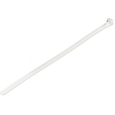 StarTech.com CBMZTRB10 kabelbinder Losmaakbare kabelbinder Nylon, Kunststof Wit 100 stuk(s)