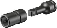 HAZET Dopsleutel FORD wielschroefverbinding 900SLG-18X20/2 - 1/2 inch (12,5 mm) vierkant hol - Buiten-zeskant-tractieprofiel - 2-delig - 18 x 20