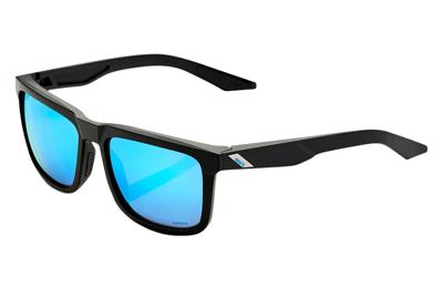 100% Blake Bril Matte Black Hiper Blue Multilayer Mirror Lens 100% Blake Bril Matte Black Hiper Blue Multilayer Mirror Lens