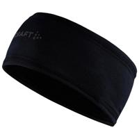 Craft Core Essence jersey hoofdband zwart One size