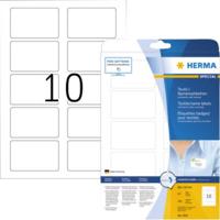 Herma 4514 80 x 50 mm Acetaatzijde Wit 200 stuk(s) Weer verwijderbaar Naametiketten