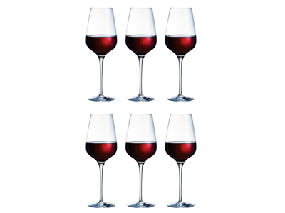 Chef & Sommelier Rode Wijnglazen Sublym - 550 ml - 6 stuks