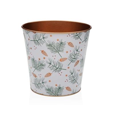 Bloempot Versa Yule Metaal Minimalist 17,5 x 16,5 x 17,5 cm