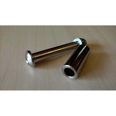 Xootr axle for folding mechanism