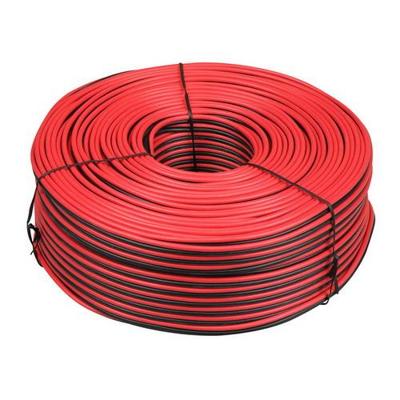 luidsprekerkabel rood/zwart 2x2.5qmm (rol=100m) p.p/mtr | 100 Meter stuks