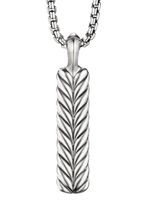 David Yurman pendentif en argent sterling à diamants - thumbnail