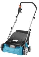 Makita UV3200 verticuteermachine 1300 W 30 l Zwart, Cyaan - thumbnail