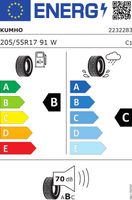 Kumho Es31 205/55 R17 91W KU2055517WES31