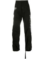 Off-White pantalon cargo droit 1999 - Noir