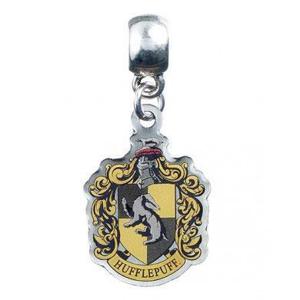 Harry Potter Charm Hufflepuff Crest (Silver Plated)