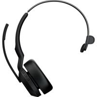 Jabra Evolve2 55 Link 380/390a UC Mono On Ear headset Computer Bluetooth Mono Zwart Noise Cancelling, Ruisonderdrukking (microfoon) Mono Jabra Evolve2 55 Link 380/390a UC Mono On Ear headset Computer Bluetooth Mono Zwart Noise Cancelling, Ruisonderdrukking (microfoon) Mono