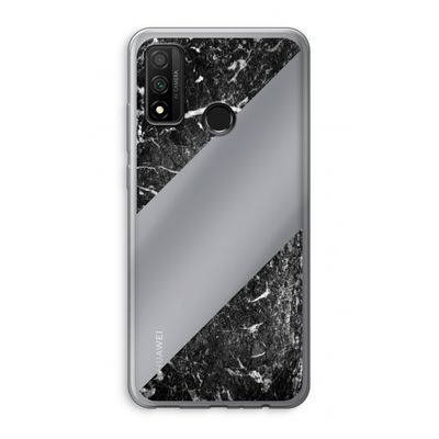 Zwart marmer: Huawei P Smart (2020) Transparant Hoesje