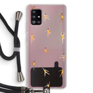 Dans #2: Samsung Galaxy A51 5G Transparant Hoesje met koord