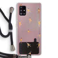 Dans #2: Samsung Galaxy A51 5G Transparant Hoesje met koord