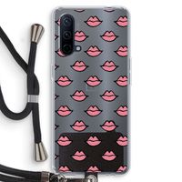 Lipjes: OnePlus Nord CE 5G Transparant Hoesje met koord