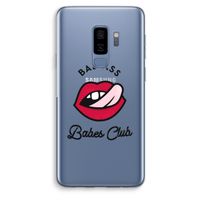 Badass Babes Club: Samsung Galaxy S9 Plus Transparant Hoesje