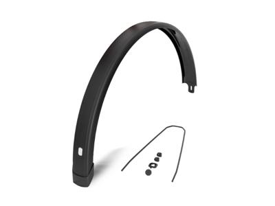 Eurofender Ef spatbord achter tempo square 28 inch 72mm zwart