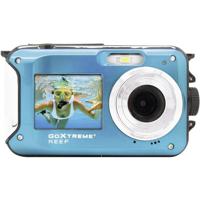 GoXtreme Reef Blue Digitale camera 24 Mpix Blauw Full-HD video-opname, Waterdicht tot 3 m, Onderwatercamera, Schokbestendig, Met ingebouwde flitser - thumbnail