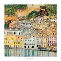 Kunstdruk Gustav Klimt - Malcesine 70x70cm