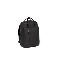 New Rebels Bruce Miami Rugzak 9L Waterafstotende Laptop Rugtas 13 inch Schooltas en Werktas van PU Nylon Comfortabel Comp 9L Black