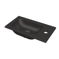 INK - Fontein Quartz met Kraangat Universeel - 400x220x10 mm - Zwart