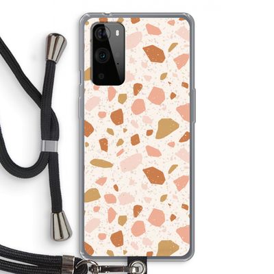 Terrazzo N°18: OnePlus 9 Pro Transparant Hoesje met koord