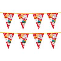 Vlaggenlijnen Sinterklaas - 2x - 6 meter - feestversiering - Welkom Sint en Piet Vlaggenlijnen Sinterklaas - 2x - 6 meter - feestversiering - Welkom Sint en Piet