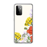 Wilde bloemen: Samsung Galaxy A72 Transparant Hoesje Wilde bloemen: Samsung Galaxy A72 Transparant Hoesje