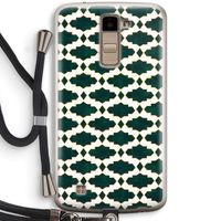 Moroccan tiles: LG K10 (2016) Transparant Hoesje met koord