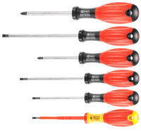 Connex Set Schroevendraaiers 6Dlg 1Com - COX310206 Connex Set Schroevendraaiers 6Dlg 1Com - COX310206