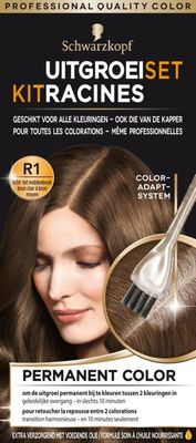 Vital uitgroeiset lichtbruin/middenbruin R1