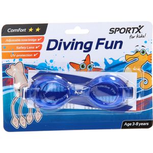 Kids Zwembril Comfort - Blauw