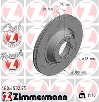Remschijf FORMULA Z REMSCHIJF 460453275