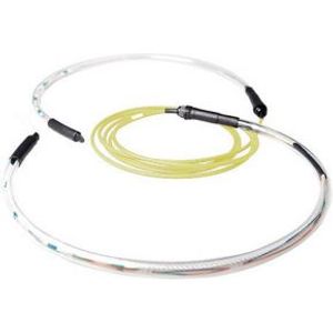 ACT 10 meter Singlemode 9/125 OS2 indoor/outdoor kabel 4 voudig met LC connectoren