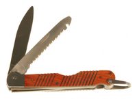 Kids At Work zakmes met houten handgreep 19,4 x 10 x 2,3 cm - thumbnail