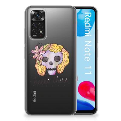 Silicone Back Case Xiaomi Redmi 10 | Redmi Note 11 4G Boho Skull Silicone Back Case Xiaomi Redmi 10 | Redmi Note 11 4G Boho Skull