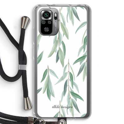 Branch up your life: Xiaomi Redmi Note 10S Transparant Hoesje met koord