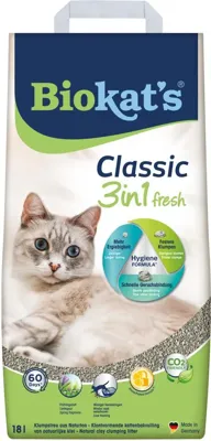 Biocats Classic fresh kattenbakvulling 18L