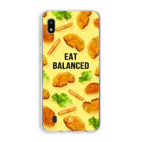 Eat Balanced: Samsung Galaxy A10 Transparant Hoesje