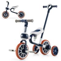 4-in-1 Kleuterfiets met Duwhandvat voor Ouders 37 x 72 x 101 cm Navy