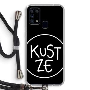 KUST ZE: Samsung Galaxy M31 Transparant Hoesje met koord