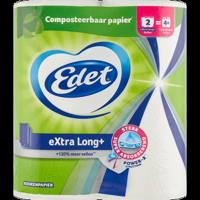 Edet Extra Long+ Keukenpapier 2 Rollen bij Jumbo