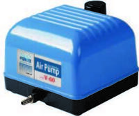 Aquaforte V-60 Luchtpomp 35W - Geruisloze Zuurstofpomp voor Vijvers, 3600L/u Capaciteit