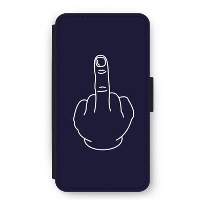 F**k U: iPhone 11 Pro Flip Hoesje