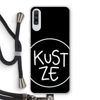 KUST ZE: Samsung Galaxy A70 Transparant Hoesje met koord