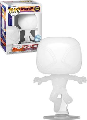 Spider-Man Across the Spiderverse Funko Pop Vinyl: Spider-Man Transparent (Special Edition)