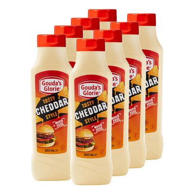 Gouda's Glorie - Tasty Cheddar Style - 8x 850ml
