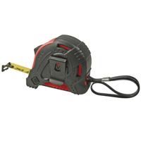 Rolbandmaat 5 meter met rubberbekleding