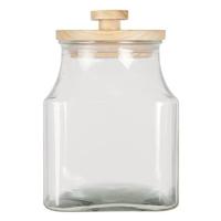 Clayre & Eef Voorraadpot 2800 ml Glas Voorraadbus